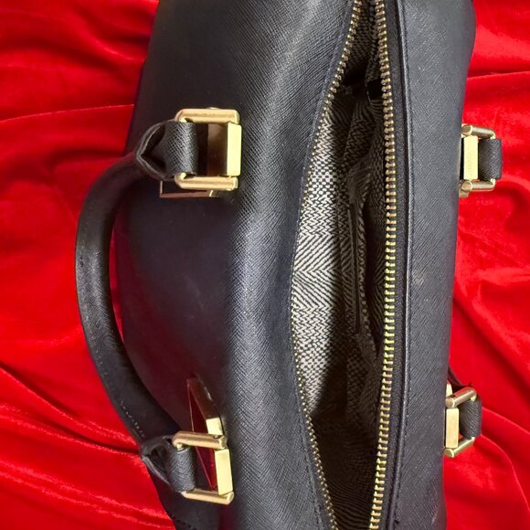 REBECCA MINKOFF BLACK BAG GOLD HARDWARE MEDIUM - Picture 11 of 16